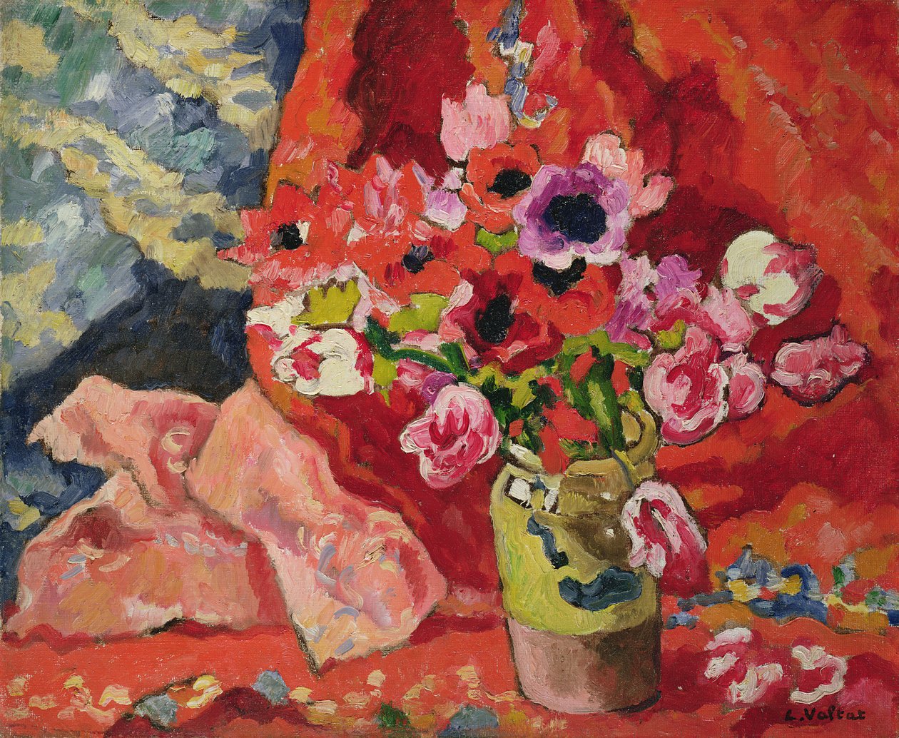 Vaso de Floresfinlandês tekijältä Louis Valtat