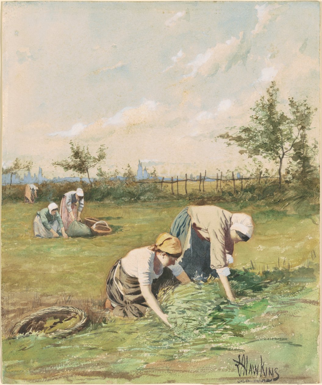 Gleaners in the Field tekijältä Louis Welden Hawkins