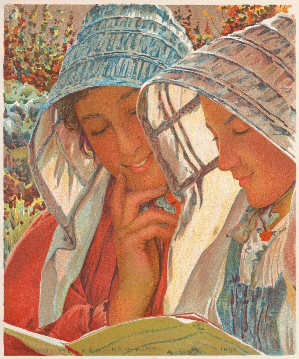 LEstampe Moderne: Lukuvalot. tekijältä Louis Welden Hawkins