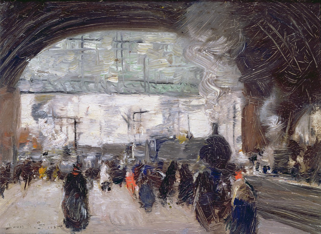 Rautatieasema tekijältä Louis Willem van Soest