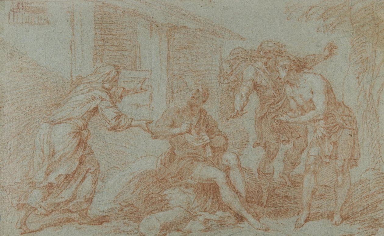 Sokrates ottaa myrkkykupin tekijältä Louis de Boullogne the Younger
