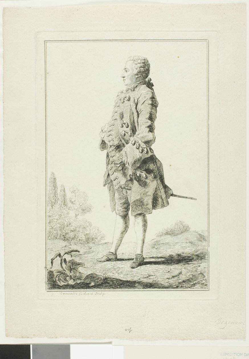 Peter Josef-Victor de Benseval tekijältä Louis de Carmontelle