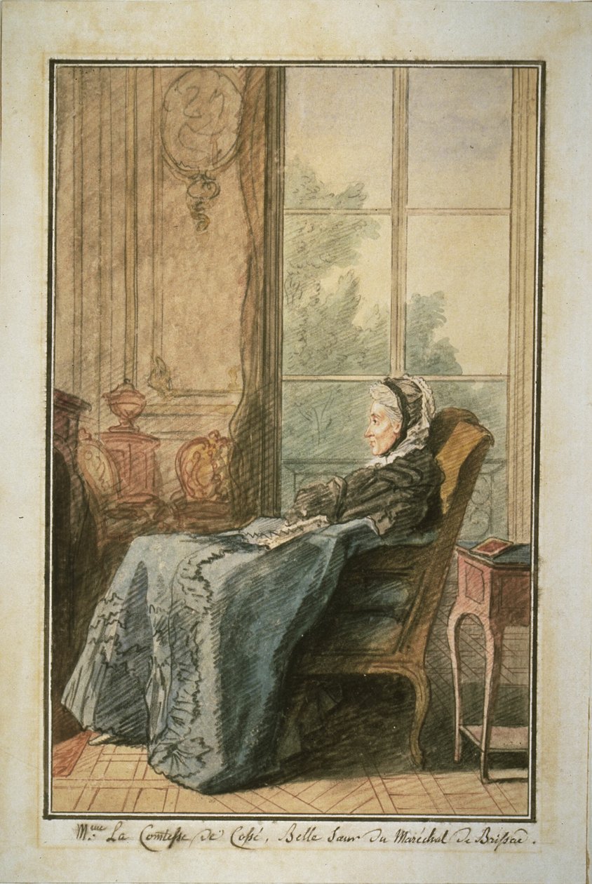 Comtesse de Cossé salongissa tekijältä Louis de Carmontelle