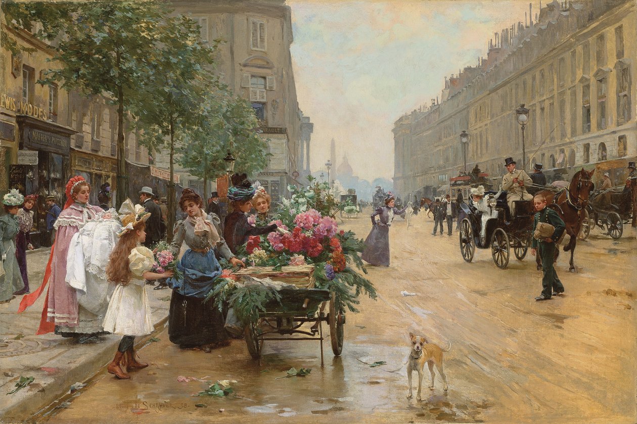 Rue Royale, Pariisi tekijältä Louis de Schryver