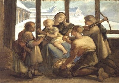 Sen verran kuin olette tehneet yhdelle näistä vähimmistä veljistäni, olette tehneet sen minulle (akvarelli paperille) tekijältä Louisa Anne Marchioness of Waterford