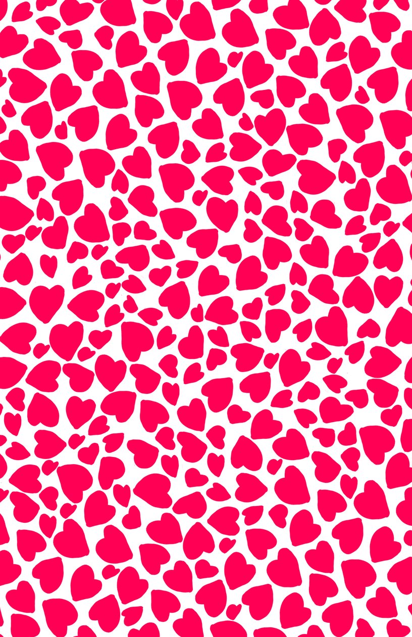 Animal Print Heart, 2014 (digitaalinen kuva) tekijältä Louisa Hereford
