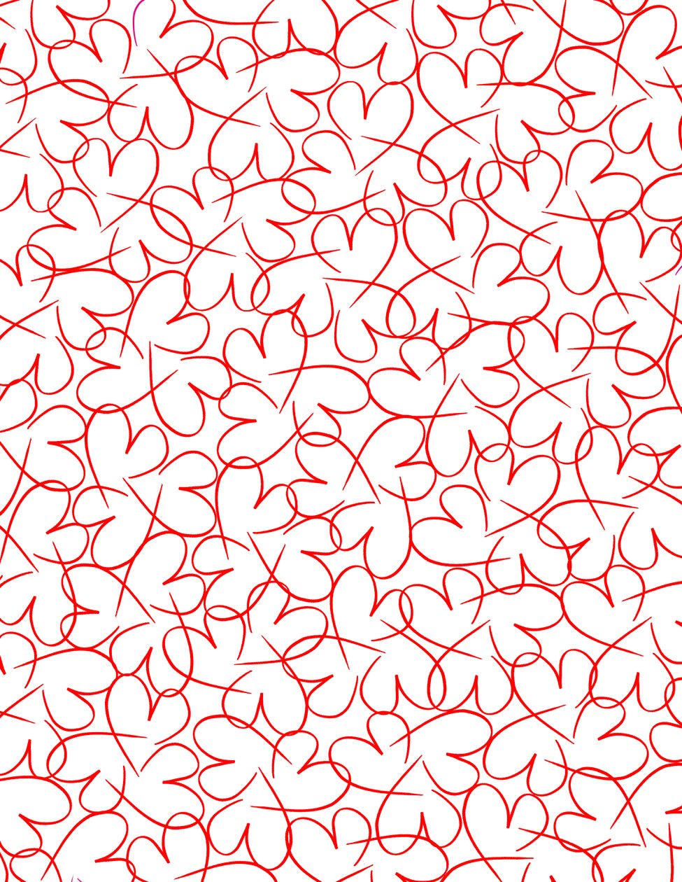 Linked Hearts, 2014 (digitaalinen kuva) tekijältä Louisa Hereford