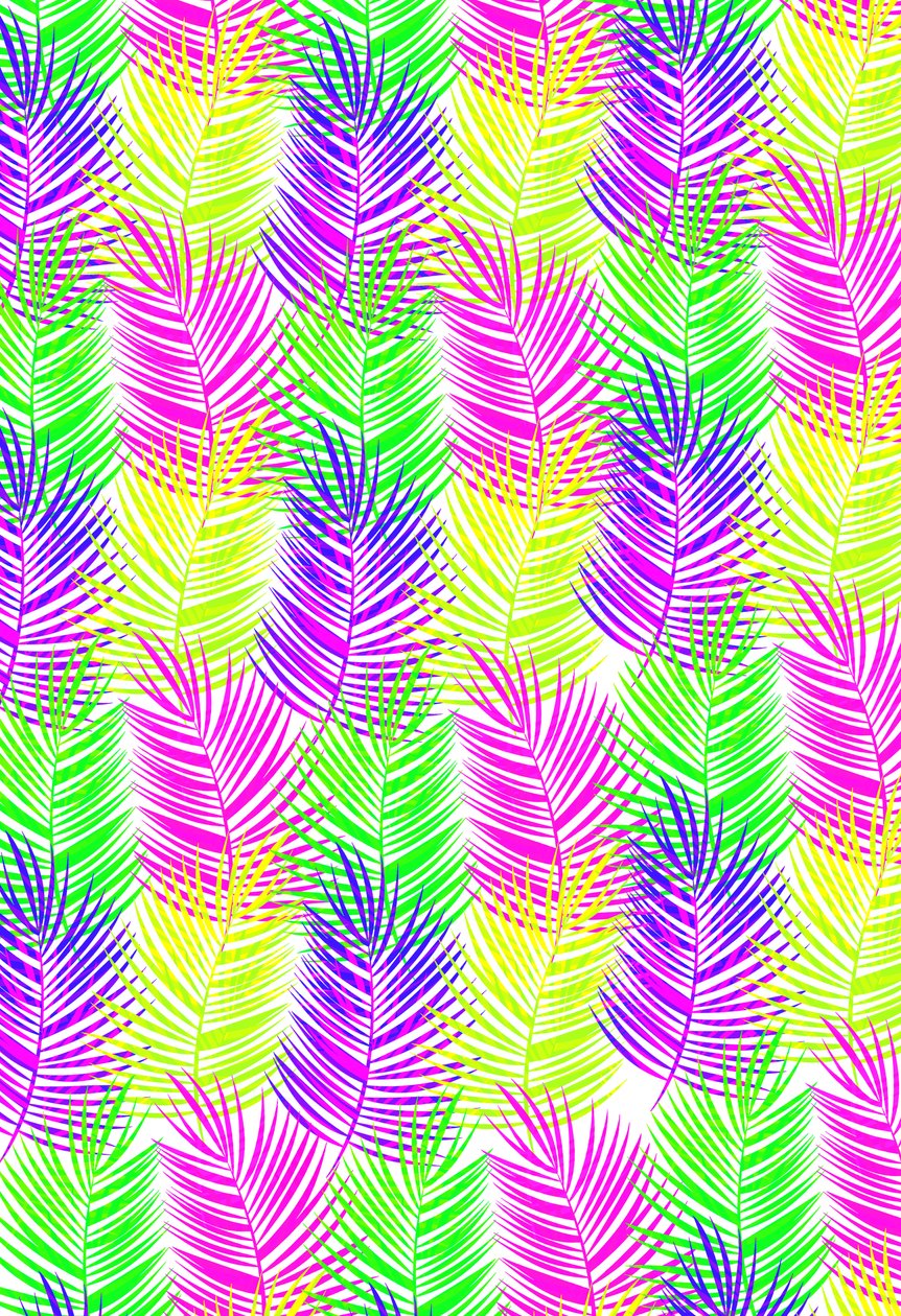 Overlaid Leaves, 2017, digitaalinen media tekijältä Louisa Hereford