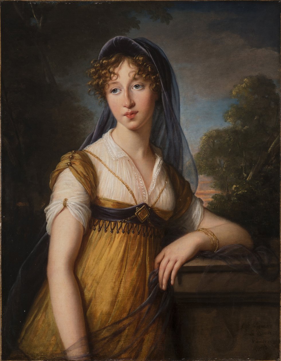 Naisen muotokuva tekijältä Elisabeth Louise Vigee Lebrun