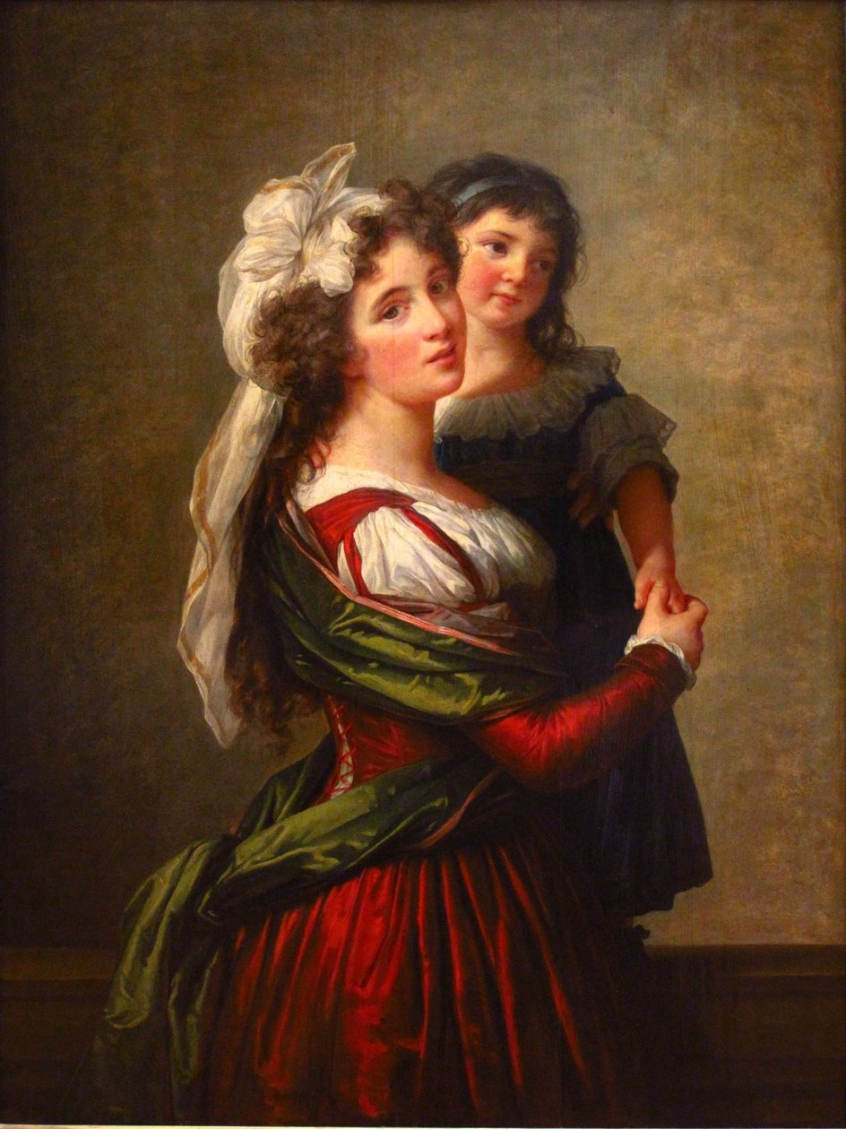 Madame Rousseau ja kaikki tekijältä Elisabeth Louise Vigee Lebrun