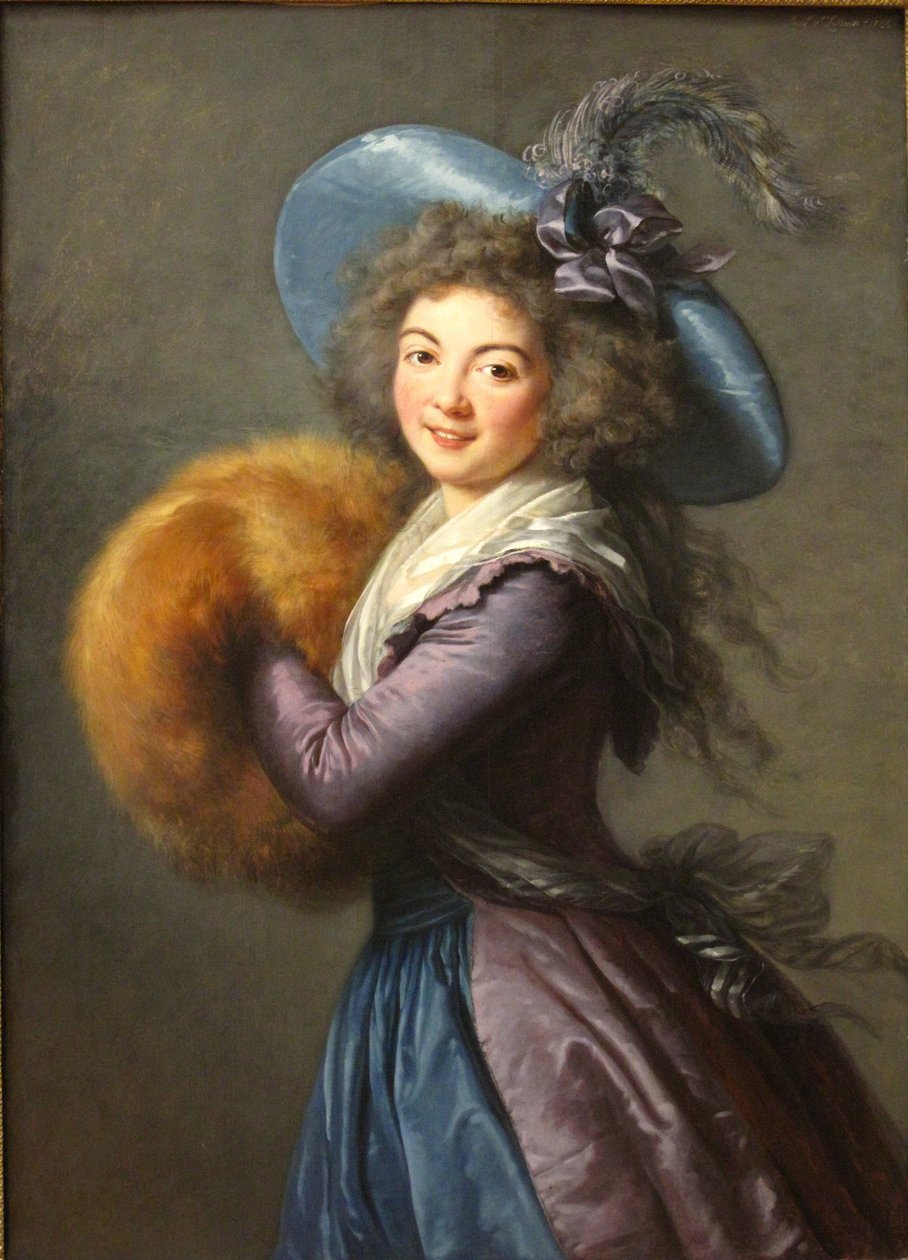 Madame Molé-Reymondin muotokuva tekijältä Elisabeth Louise Vigee Lebrun