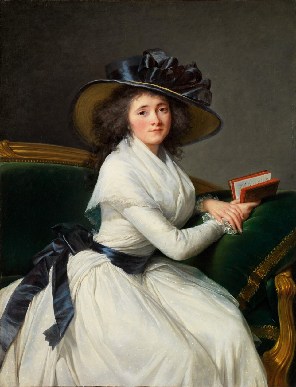 Muotokuva Marie-Charlotte Bontempsista (1762-1848), Comtesse de La Châtre tekijältä Elisabeth Louise Vigee Lebrun