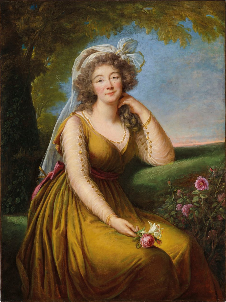 Jeanne Bécu, kreivitär Du Barry 1743-1793. tekijältä Elisabeth Louise Vigee Lebrun