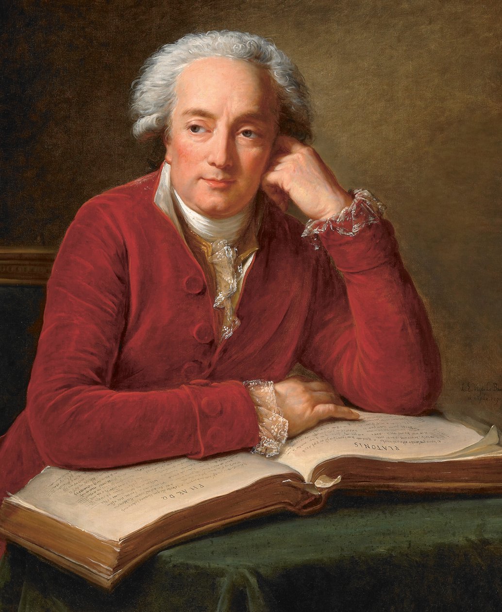 Carlo Gastone della Torre di Rezzonicon muotokuva 1742-1796, 1791. tekijältä Elisabeth Louise Vigee Lebrun