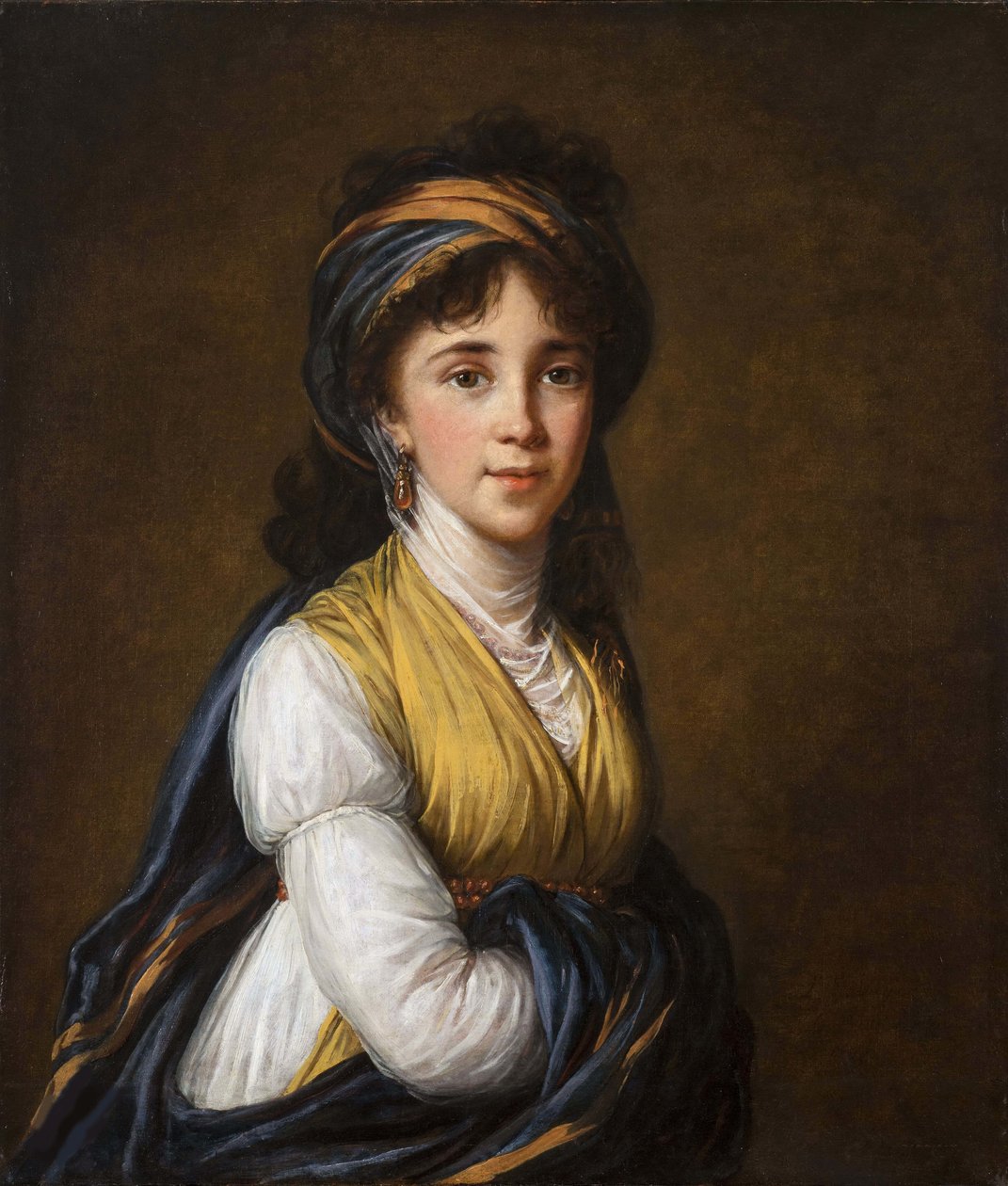Kreivitär Anna Grigorjevna Belosselsky-Belozerskyn muotokuva 1773-1846, 1798. tekijältä Elisabeth Louise Vigee Lebrun