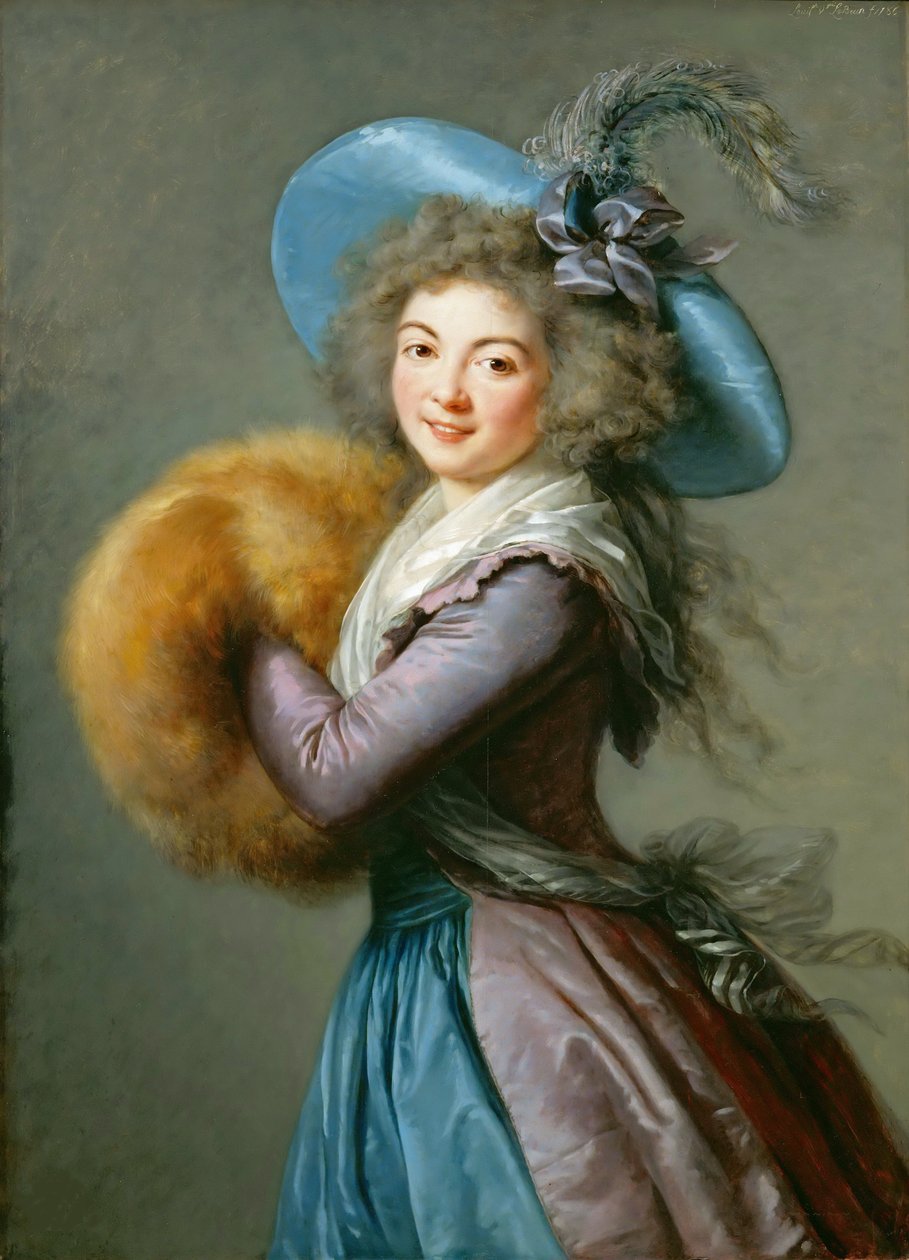 Madame Molé-Raymondin muotokuva, 1786. tekijältä Elisabeth Louise Vigee Lebrun
