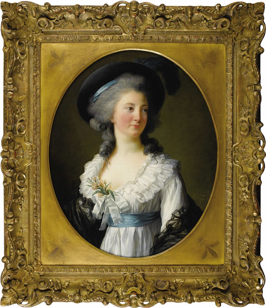 Chabrillanin kreivitär Madame de Moretonin muotokuva, 1782. tekijältä Elisabeth Louise Vigee Lebrun