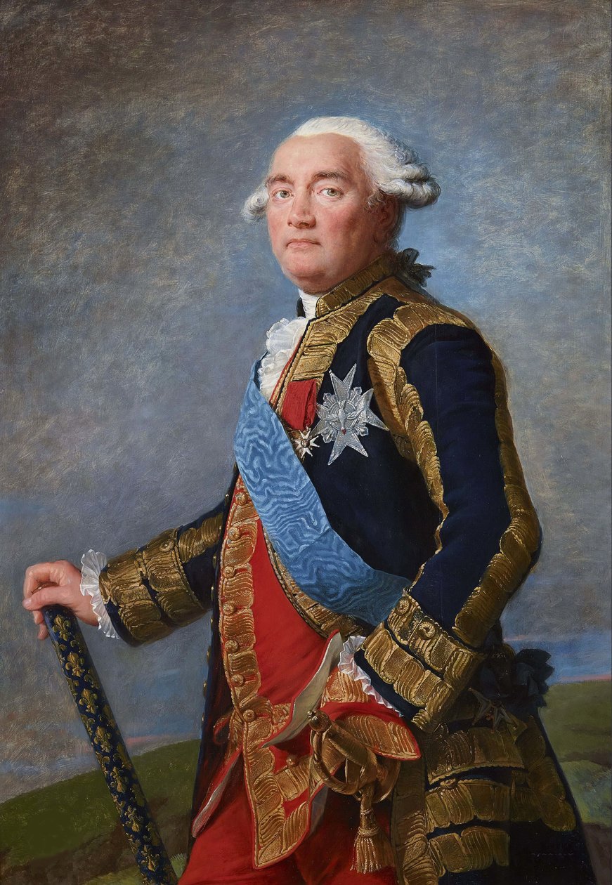 Muotokuva Philippe Henristä, markiisi de Ségur 1724-1801, n. 1798. tekijältä Elisabeth Louise Vigee Lebrun