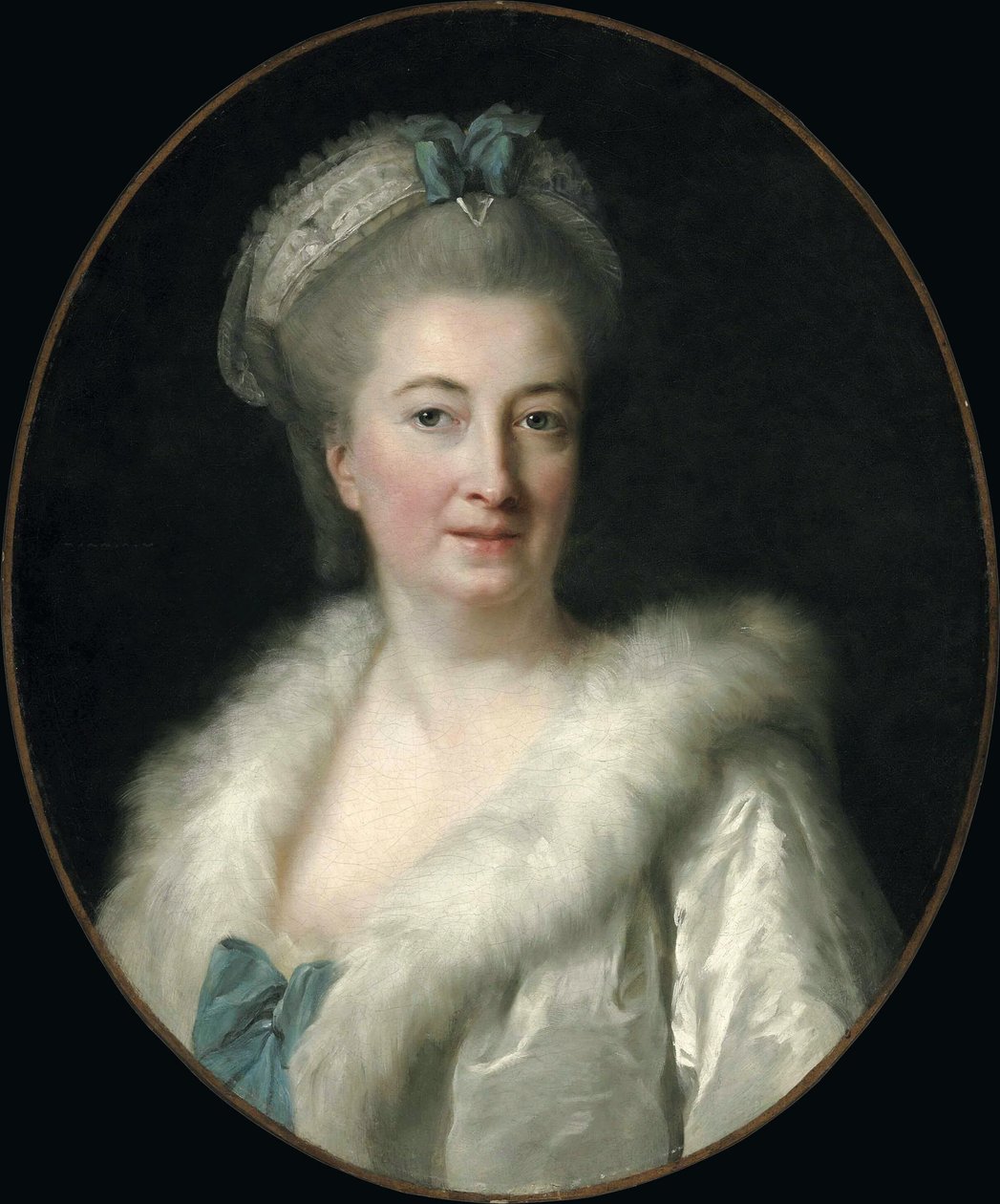 Muotokuva taiteilijan äidistä, Madame Le Sèvre, o.s. Jeanne Maissin 1728-1800, n. 1778. tekijältä Elisabeth Louise Vigee Lebrun