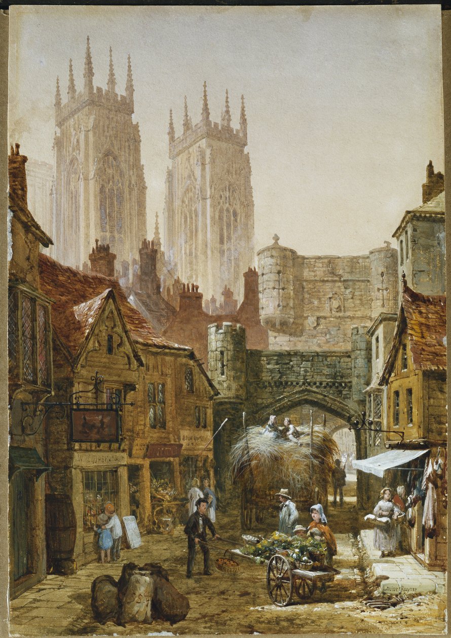 Bootham Bar, York tekijältä Louise Ingram Rayner