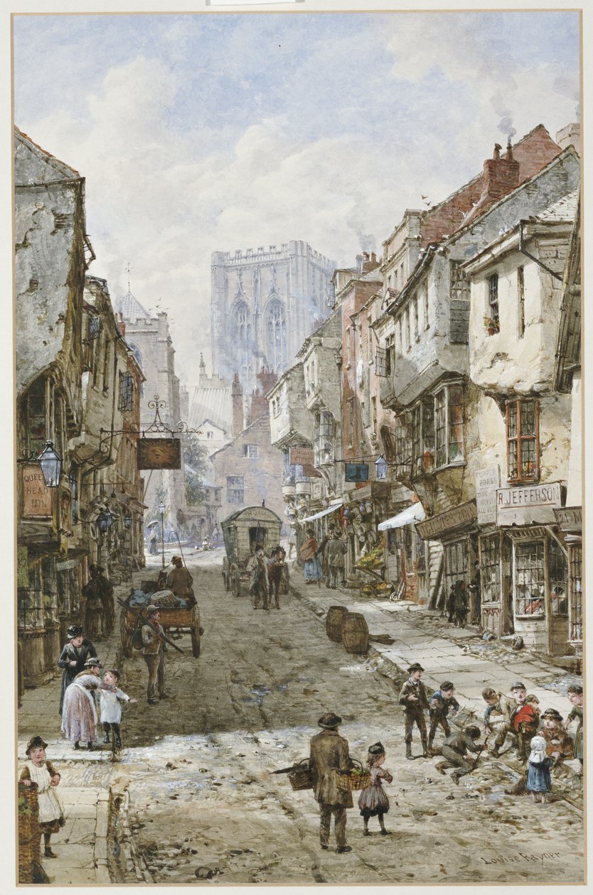 Foss Gate, York tekijältä Louise Ingram Rayner