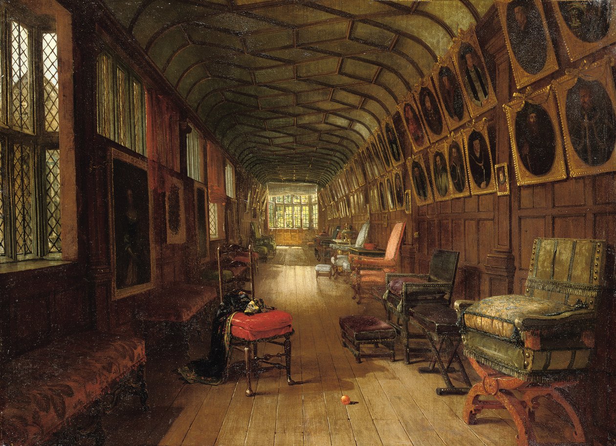 Brown Gallery, Knole, Kent tekijältä Louise Ingram Rayner