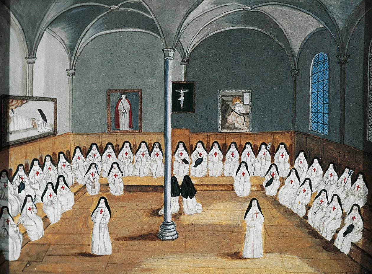 Port-Royal des Champs Abbey, sisarusten osasto tekijältä Louise Magdeleine Hortemels