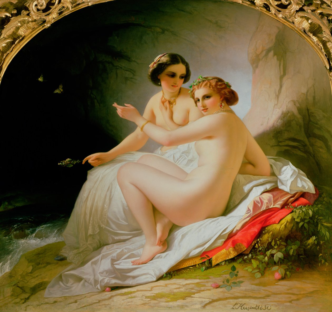Uimarit, 1830 tekijältä Louise Marie Jeanne Hersent