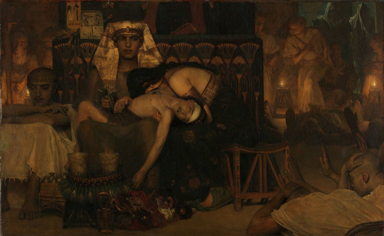 Faraon esikoisen Pojan kuolema Faraon esikoisen Pojan kuolema tekijältä Lourens Alma Tadema