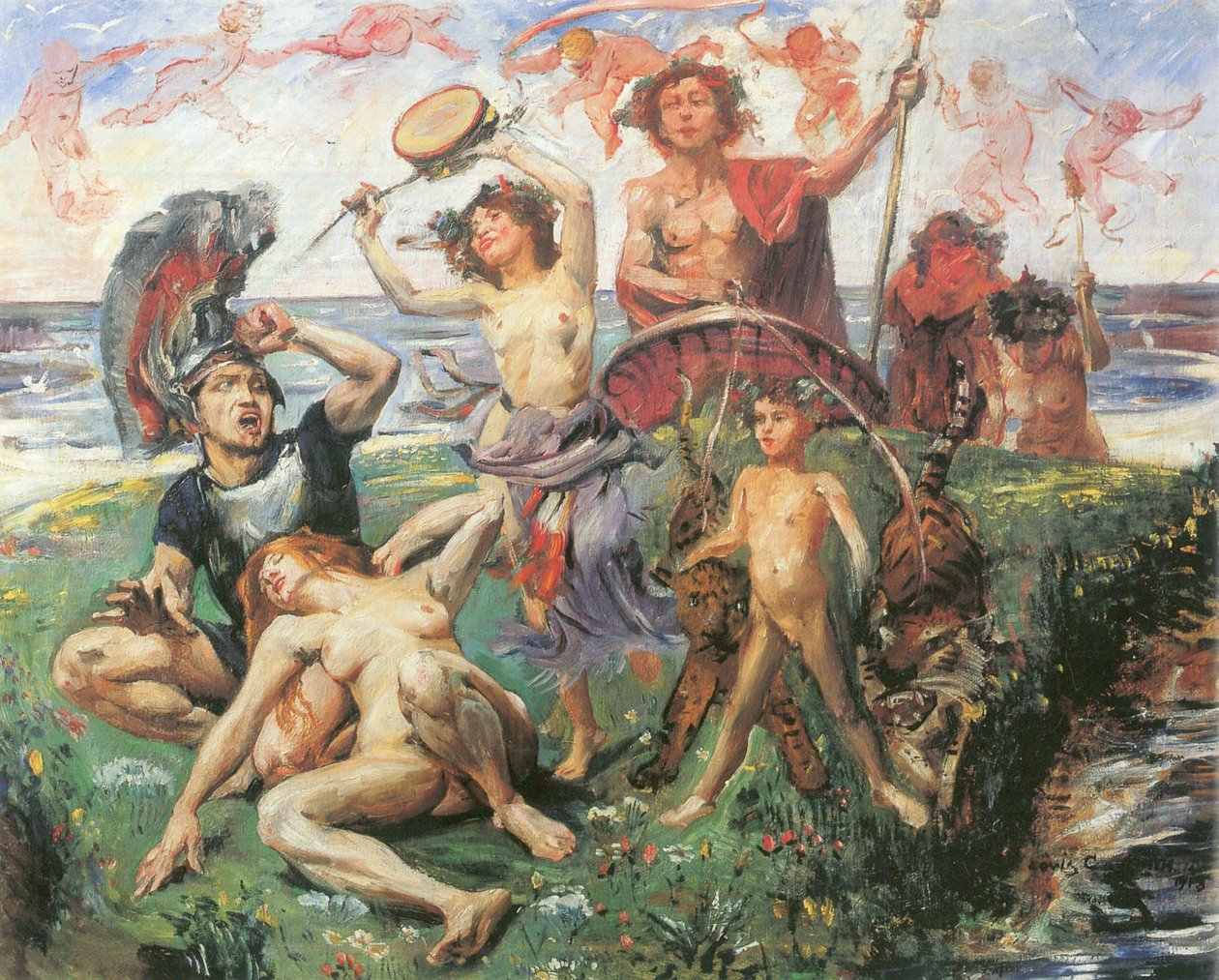 Ariadne auf Naxos tekijältä Lovis Corinth