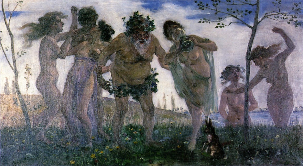 Bacchantenzugn tekijältä Lovis Corinth