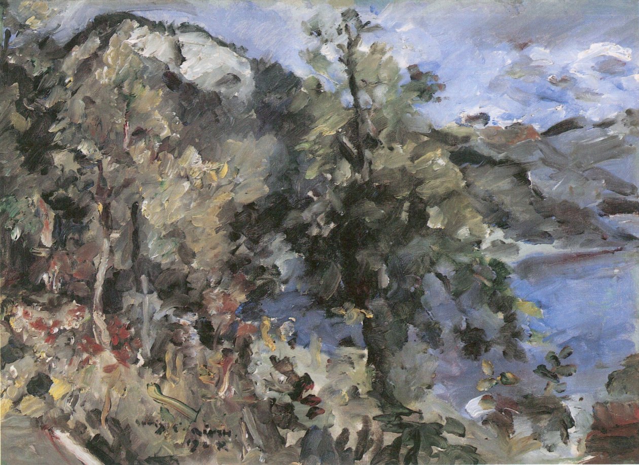 Der Jochberg am Walchenseen tekijältä Lovis Corinth