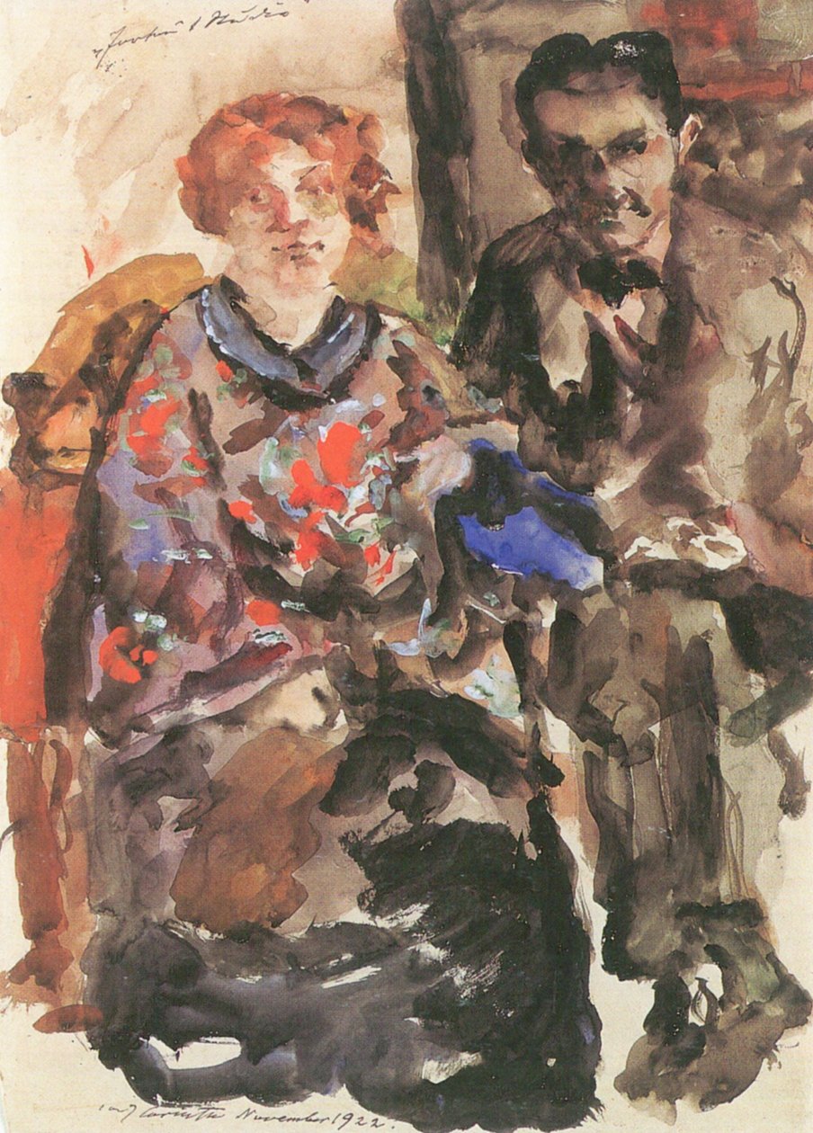 Erich Goeritz ja seine Fraun tekijältä Lovis Corinth