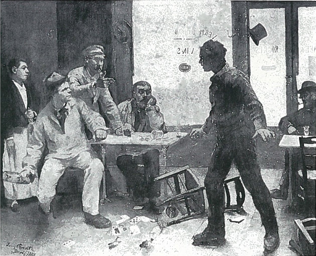 Falschspielern tekijältä Lovis Corinth