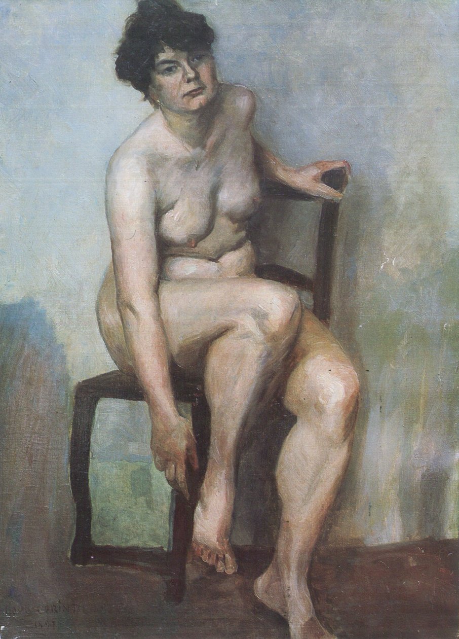 Alaston nainen tekijältä Lovis Corinth