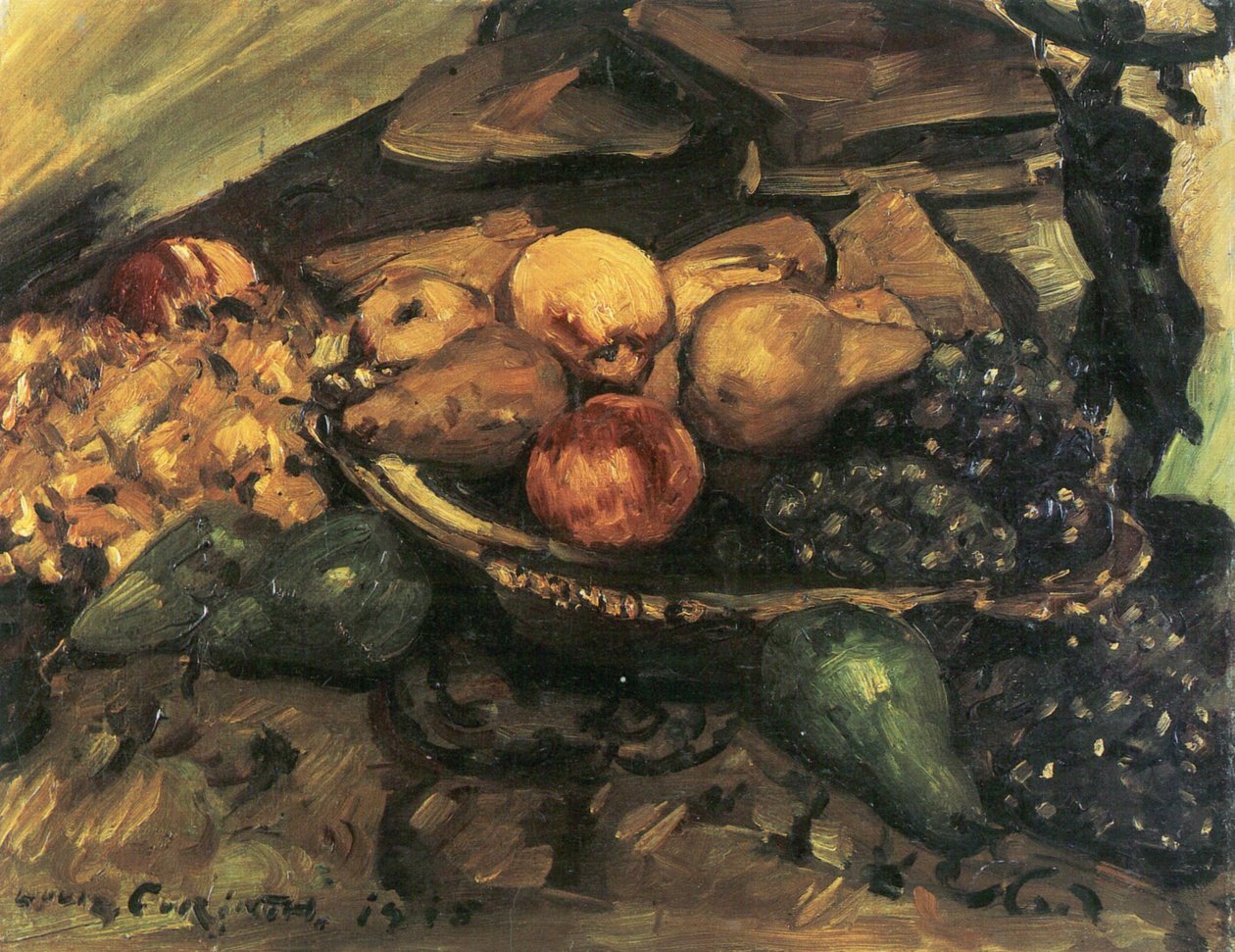 Fruchtestilllebenn tekijältä Lovis Corinth