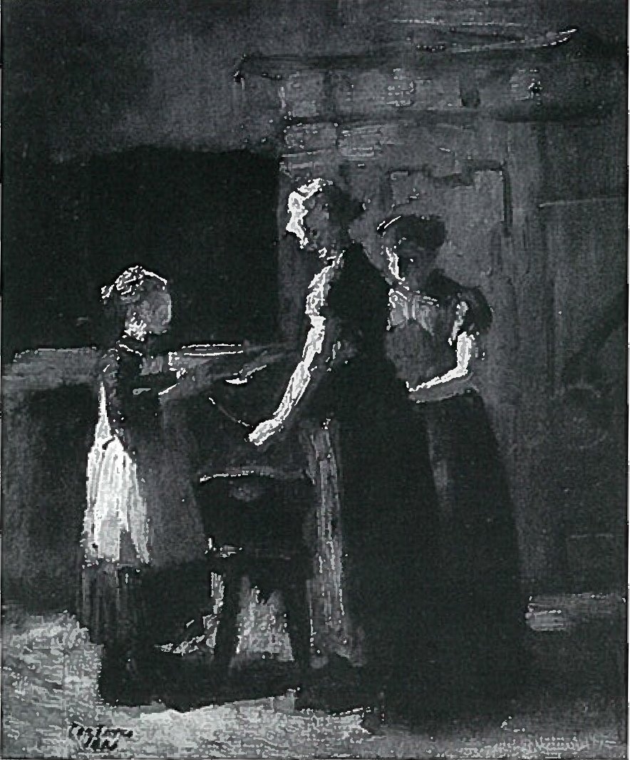 Olen Fischerhaus Studien tekijältä Lovis Corinth