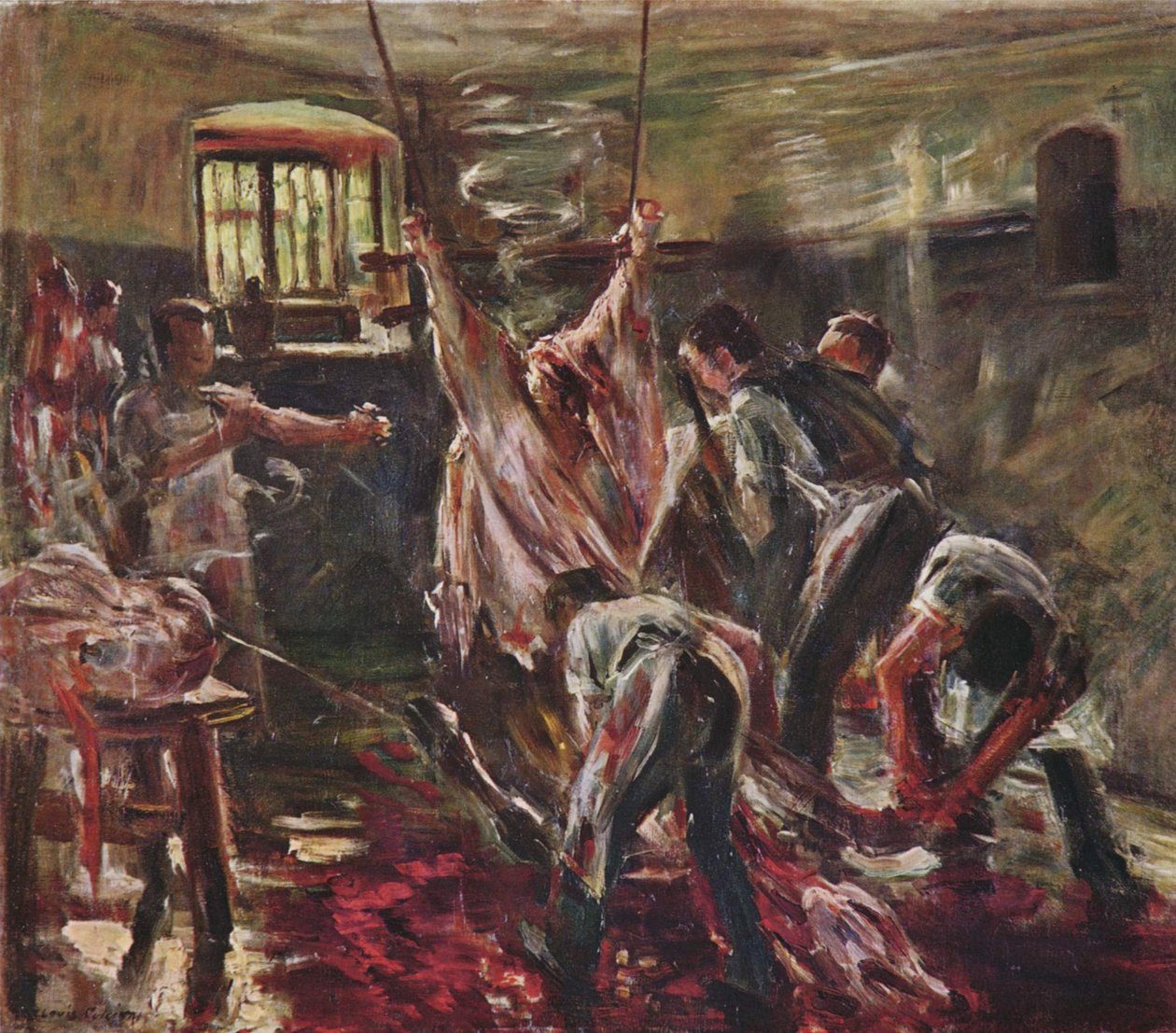 Olen Schlachthausn tekijältä Lovis Corinth