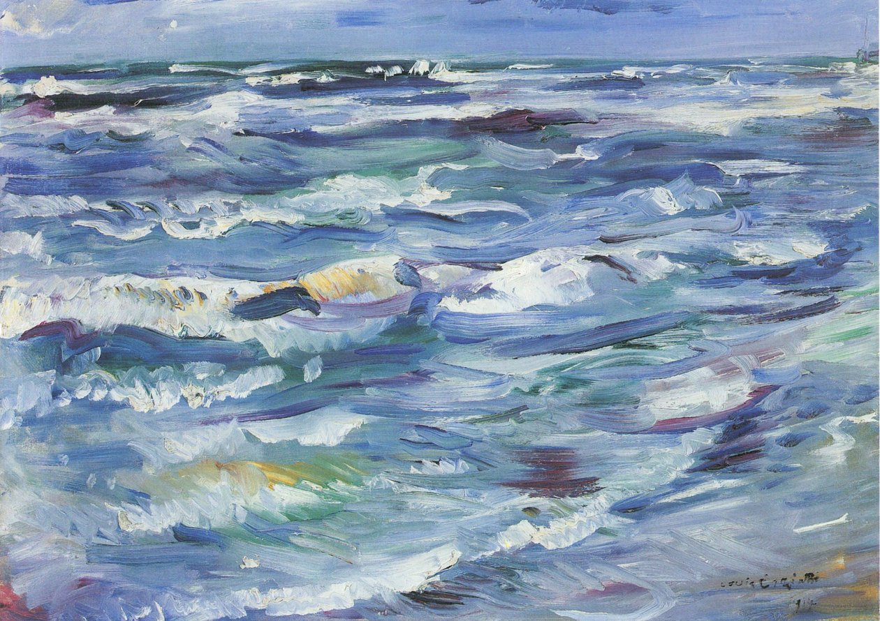 Meer bei La Spezia tekijältä Lovis Corinth