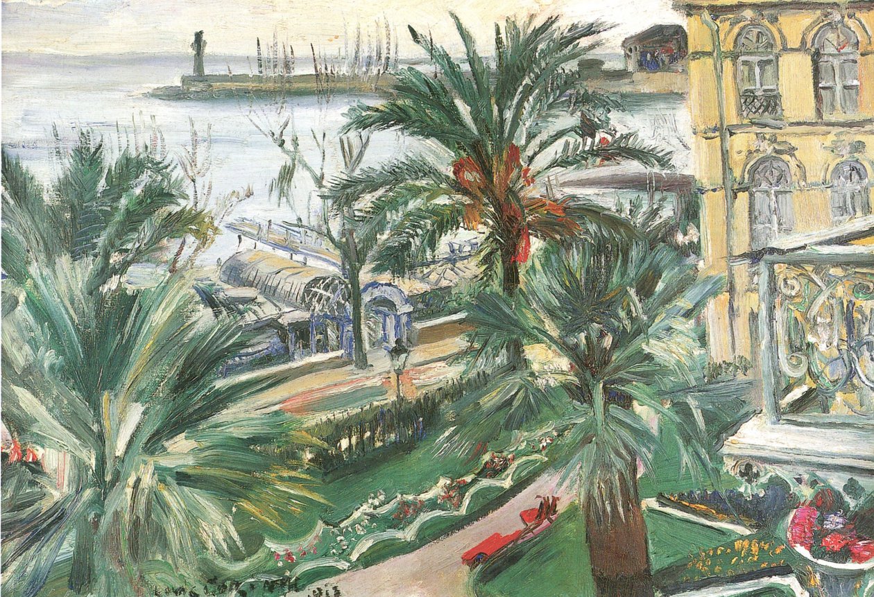 Menton Frankreich tekijältä Lovis Corinth