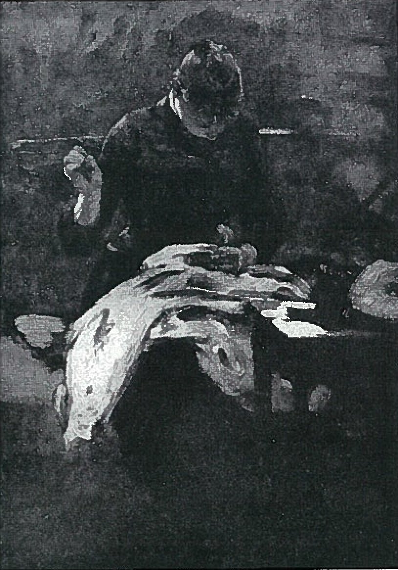 Nahendes Madchenn tekijältä Lovis Corinth