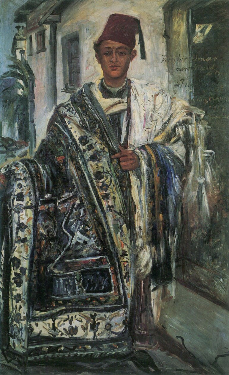 Orientalischer Teppichhandlern tekijältä Lovis Corinth