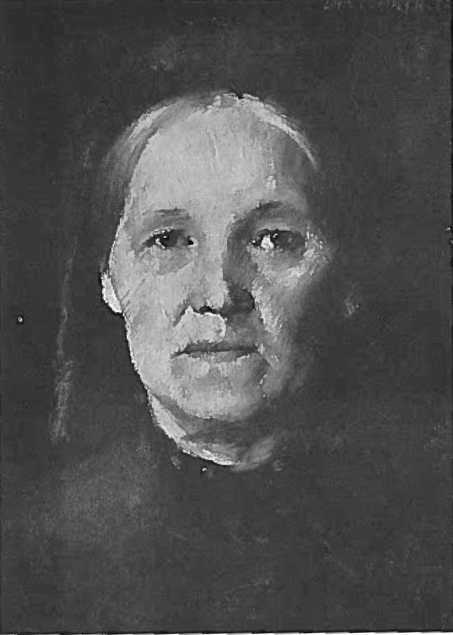 Muotokuva Frau Schwarzen tekijältä Lovis Corinth