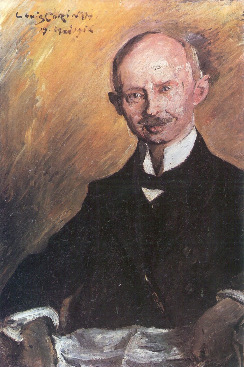 Muotokuva Otto Winter, proviisori Hannoverista tekijältä Lovis Corinth