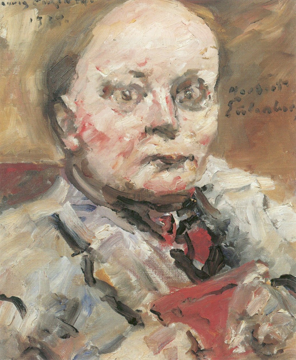 Muotokuva Dichters Herbert Eulenberg tekijältä Lovis Corinth