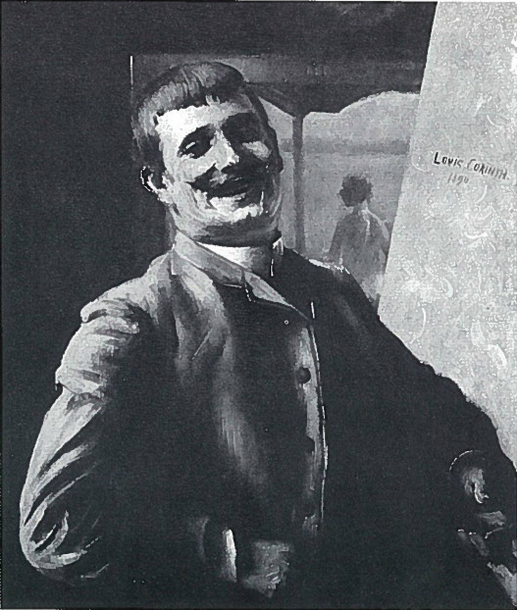 Portrait des Malers Bublitz tekijältä Lovis Corinth