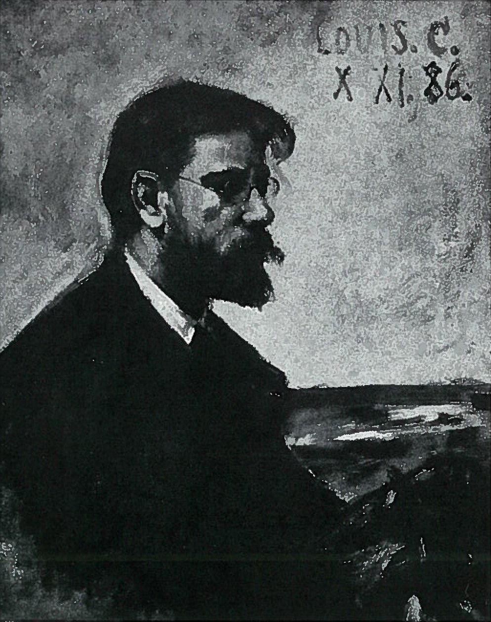 Portrat des Malers Heinrich Fricken tekijältä Lovis Corinth