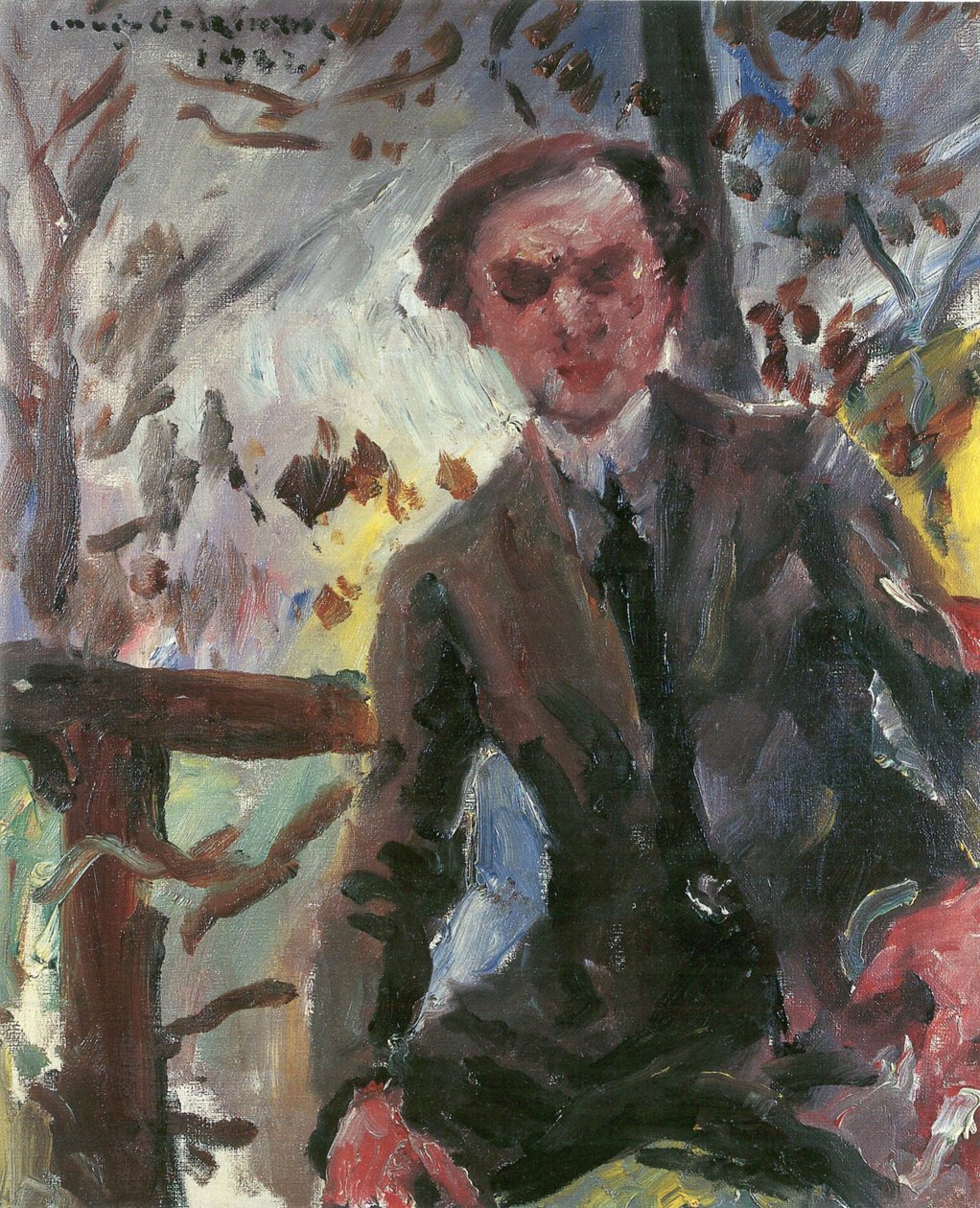 Muotokuva Malers Leo Michelson tekijältä Lovis Corinth