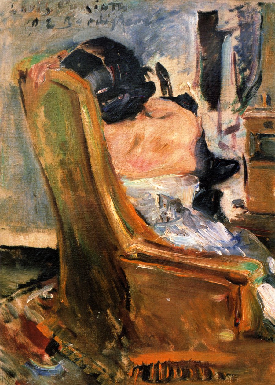 Ruckenakt Charlotte Berend-Corinthn tekijältä Lovis Corinth