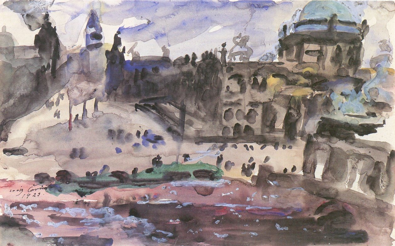 Schlossfreiheitn tekijältä Lovis Corinth